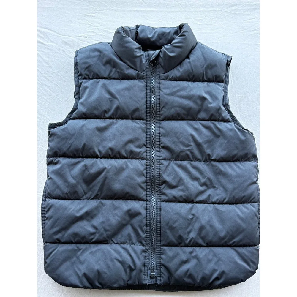 Gap Kids ColdControl Puffer Vest Black Water Resistant Size S 6-7